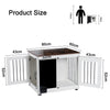 Stylish White Dog Kennel - Animal Ally Co