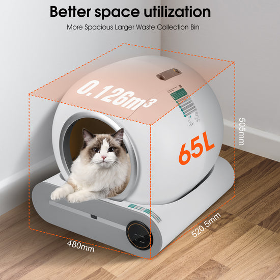 Self-cleaning litter box - Animal Ally Co