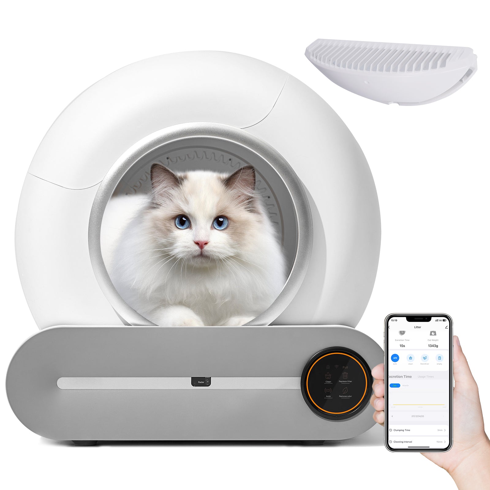 Self-cleaning litter box - Animal Ally Co