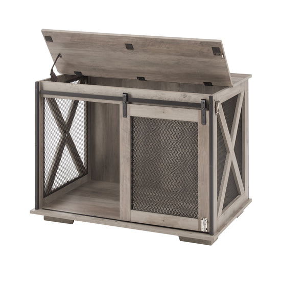 Dog House with Flip-top Plate - Animal Ally Co