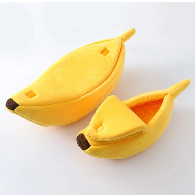 Banana cat bed - Animal Ally Co