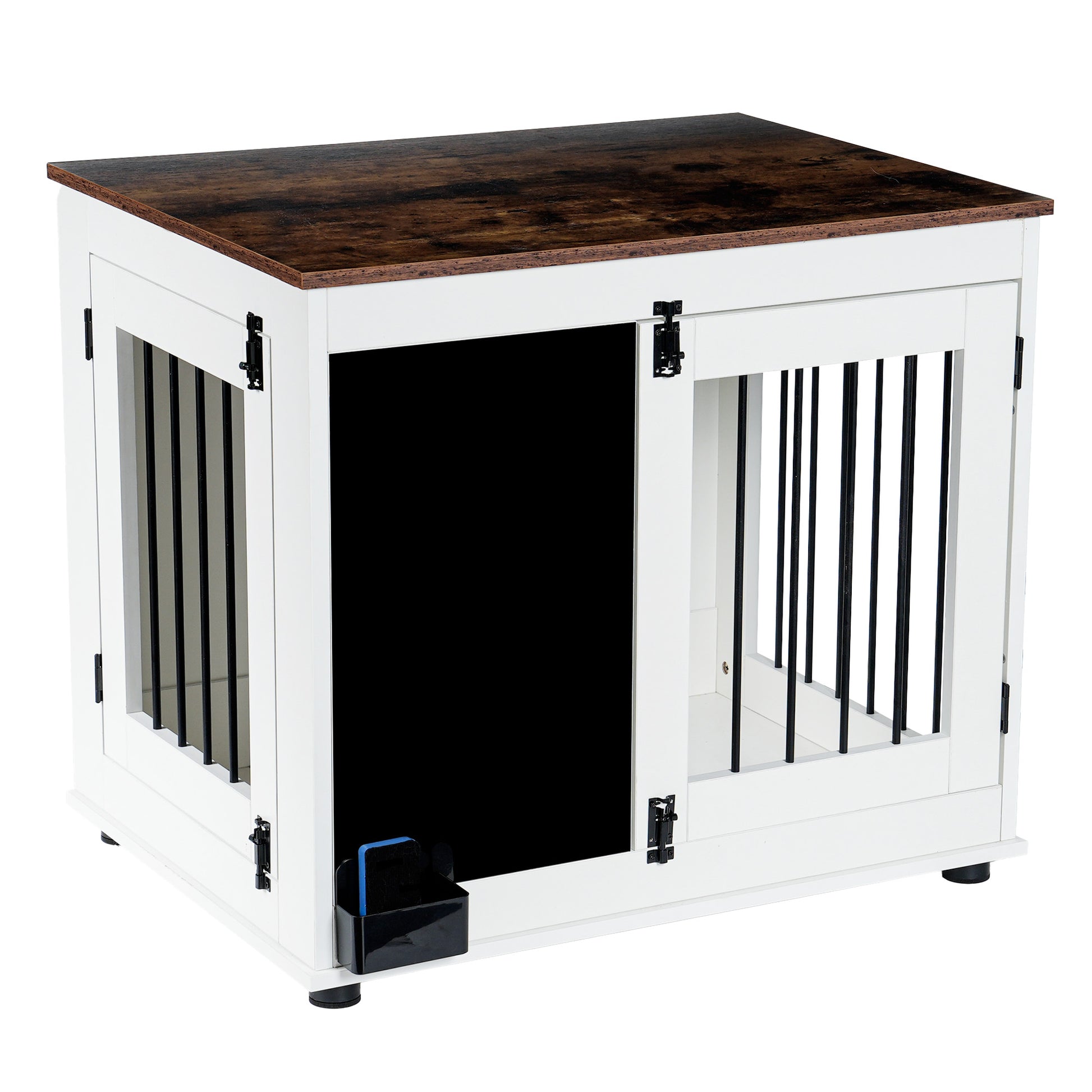 Stylish White Dog Kennel - Animal Ally Co