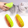 Electric Steam pet Brush Grooming Massage Comb - Animal Ally Co