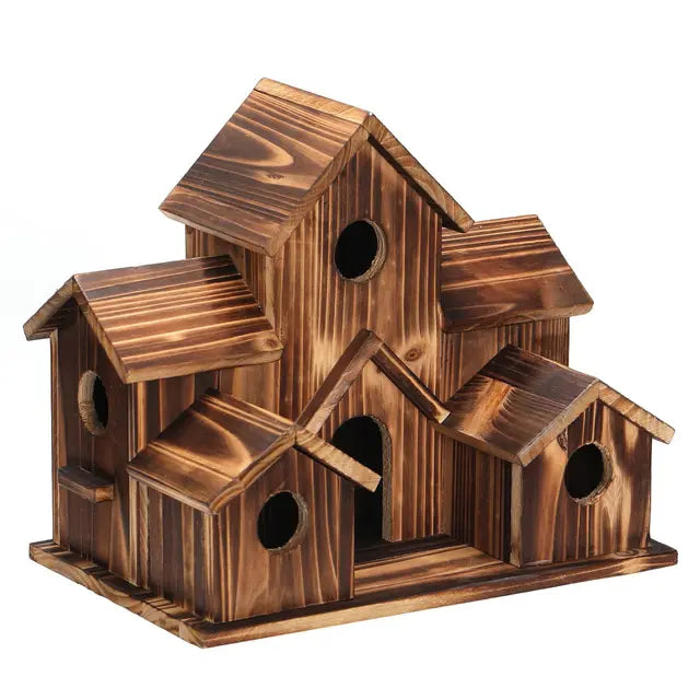 Wooden Handmade Bird House - Animal Ally Co