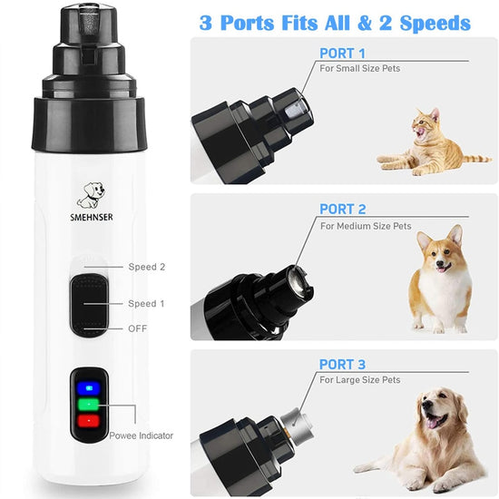 Electric Pet Nail Grinder - Animal Ally Co