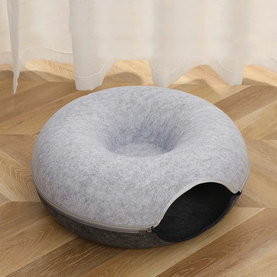 Donut Cat Bed - Animal Ally Co