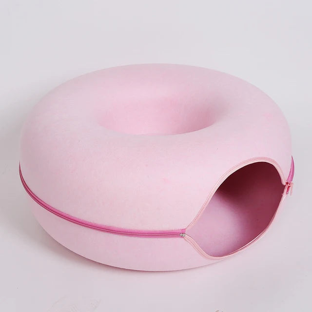 Donut Cat Bed - Animal Ally Co