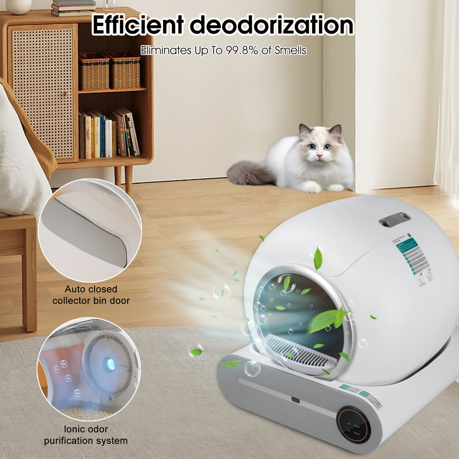 Self-cleaning litter box - Animal Ally Co