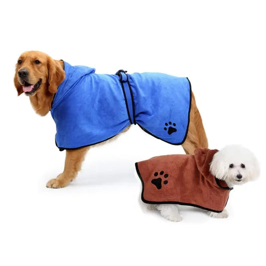 Super Absorbent Pet Bathrobe Towel - Animal Ally Co