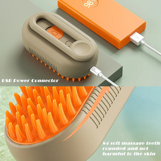 pet steam brush - Animal Ally Co