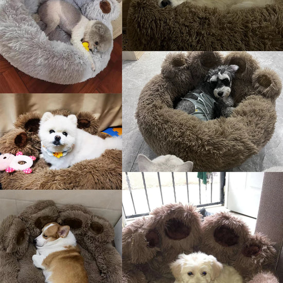 Fluffy Dog Bed - Animal Ally Co